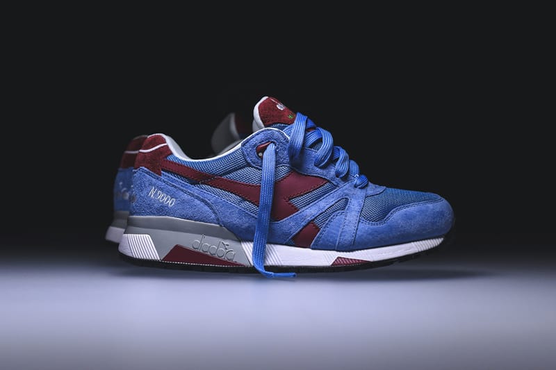 Diadora N9000 Italia 全新配色設計「Silver Lake Blue」