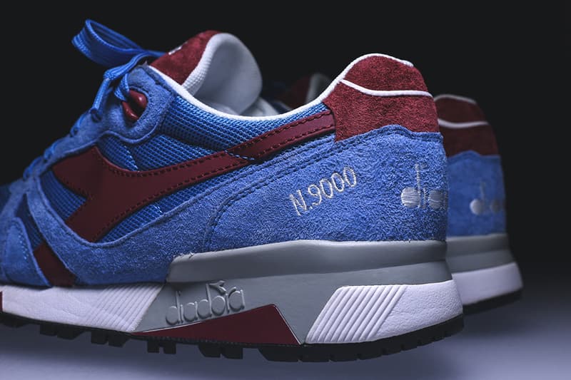 Diadora N9000 Italia 全新配色設計「Silver Lake Blue」