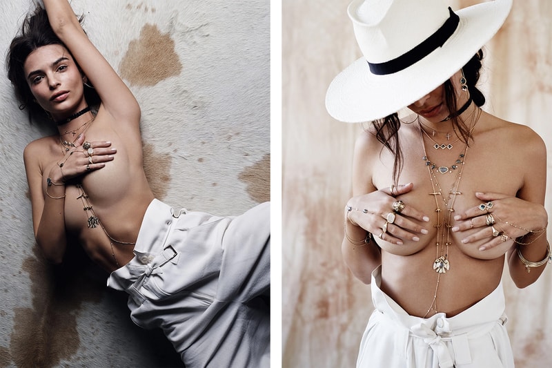 Emily Ratajkowski 性感出鏡 Jacquie Aiche 2016 春夏宣傳片