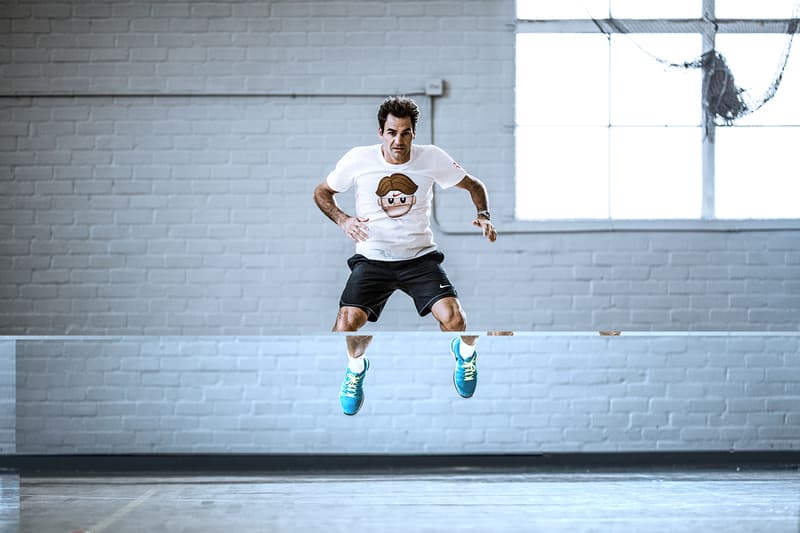 NikeCourt 為 Roger Federer 打造 Emoji 主題系列