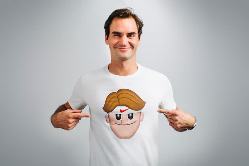NikeCourt 為 Roger Federer 打造 Emoji 主題系列