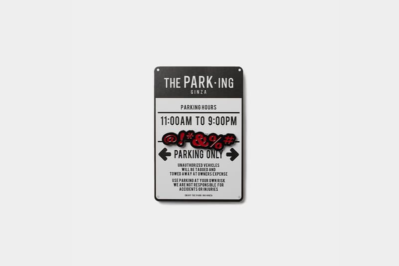 THE PARK・ING GINZA 開業限定單品完整公開