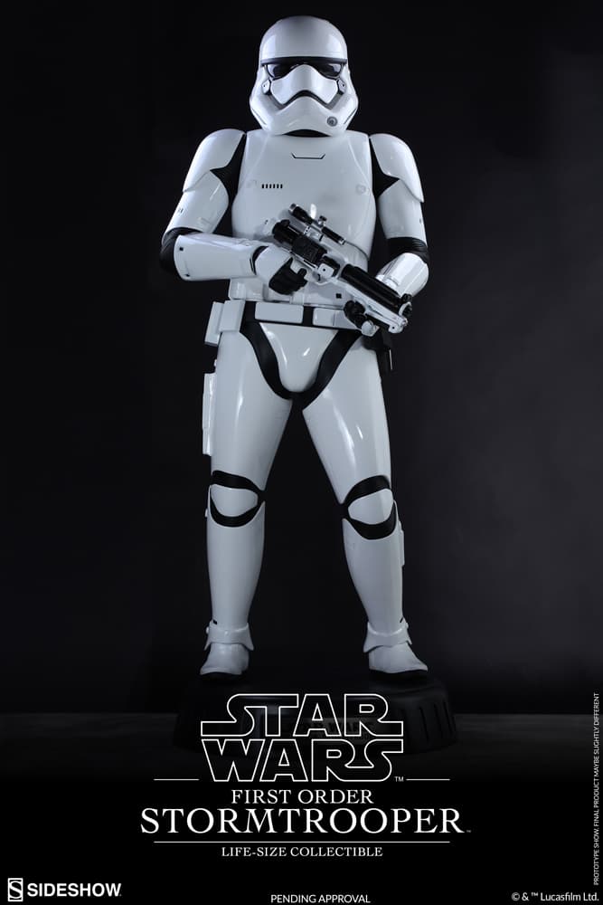 hot toys life size star wars stormtrooper model