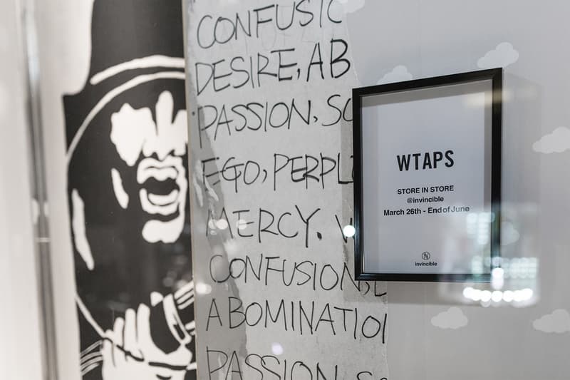 WTAPS 正式登陸台北 INVINCIBLE－西山徹親自監修期間限定店