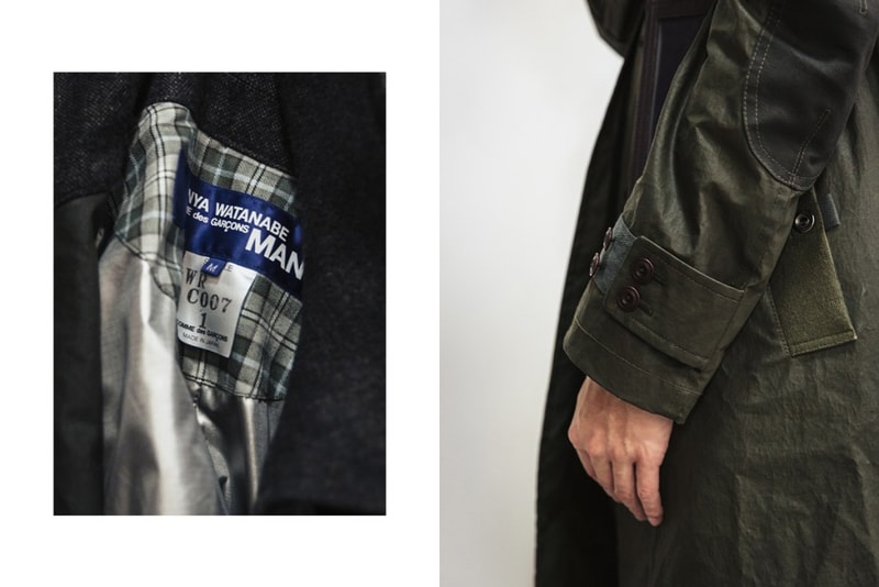 Junya Watanabe 推出可為移動設備充電的太陽能 Trench Coat