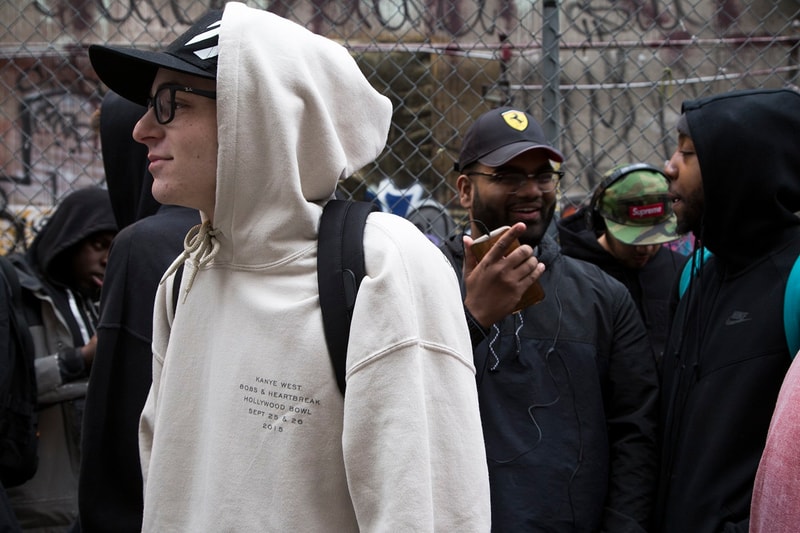 Kanye West Devotees Invade SoHo NYC 