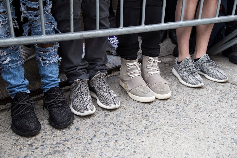 Kanye West Devotees Invade SoHo NYC 