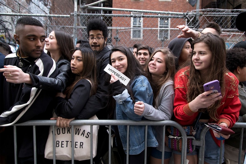 Kanye West Devotees Invade SoHo NYC 