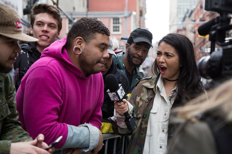 Kanye West Devotees Invade SoHo NYC 