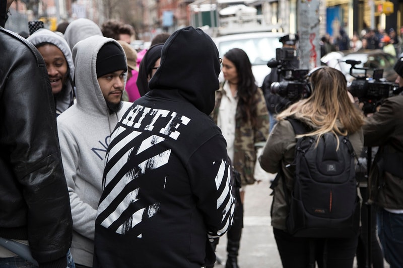 Kanye West Devotees Invade SoHo NYC 