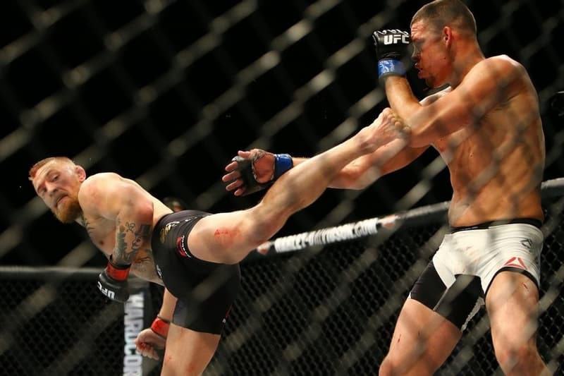 Nate Diaz defeated Conor McGregor UFC 196
