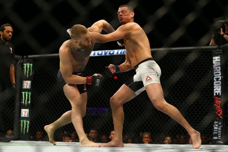 Nate Diaz defeated Conor McGregor UFC 196