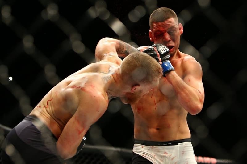Nate Diaz defeated Conor McGregor UFC 196