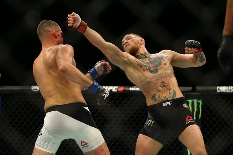 Nate Diaz defeated Conor McGregor UFC 196