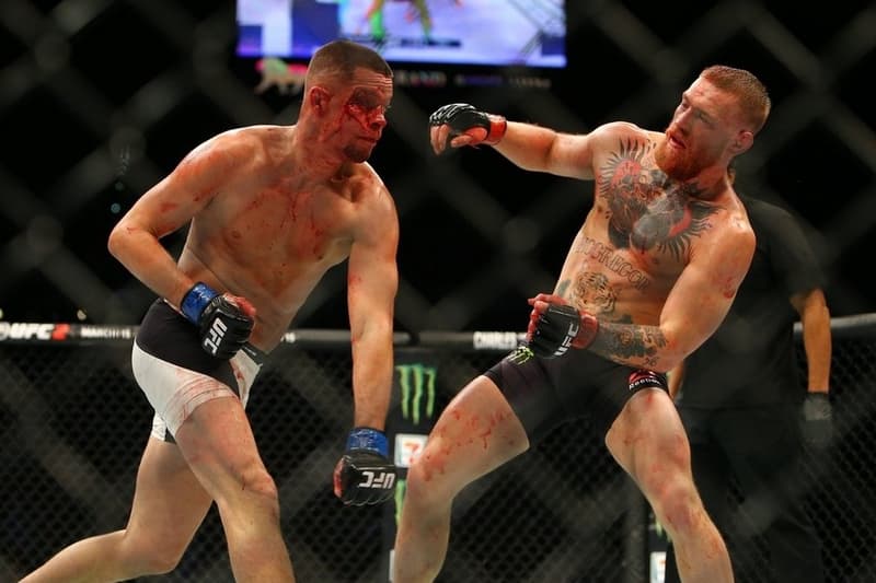 Nate Diaz defeated Conor McGregor UFC 196