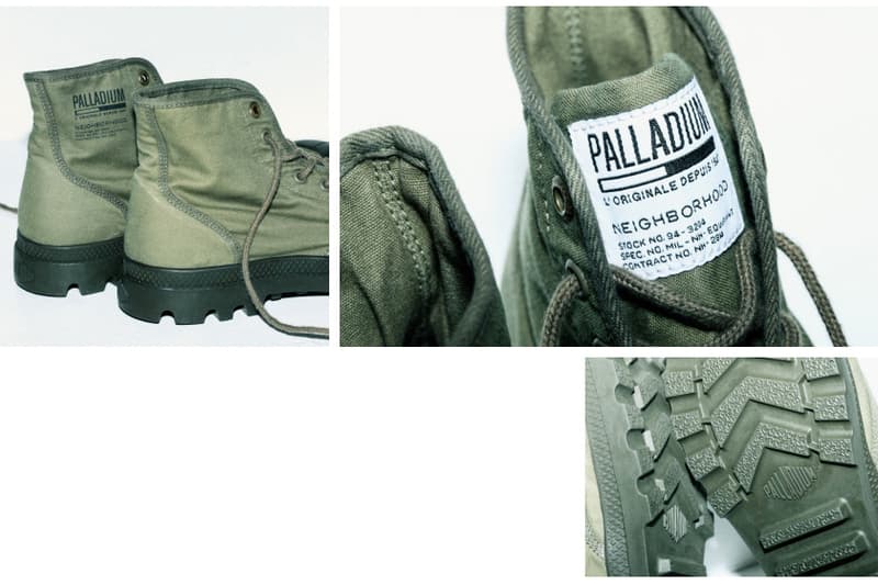 《SHOES MASTER》披露 NEIGHBORHOOD x Palladium 新鞋款輪廓