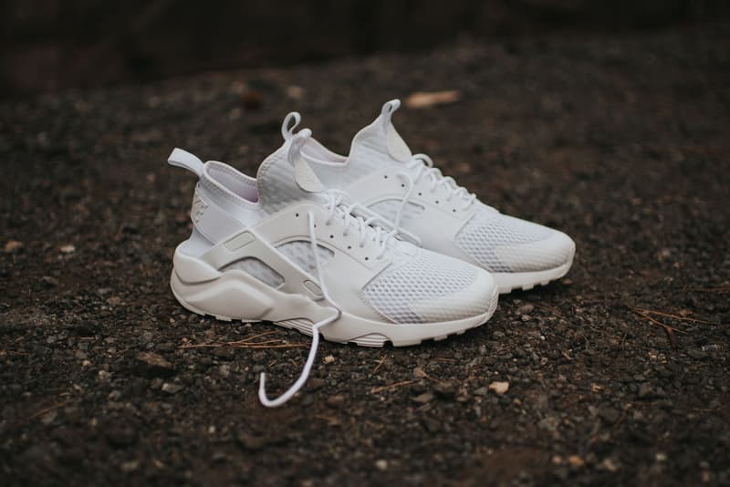 Nike Air Huarache Run Ultra BR 全白配色