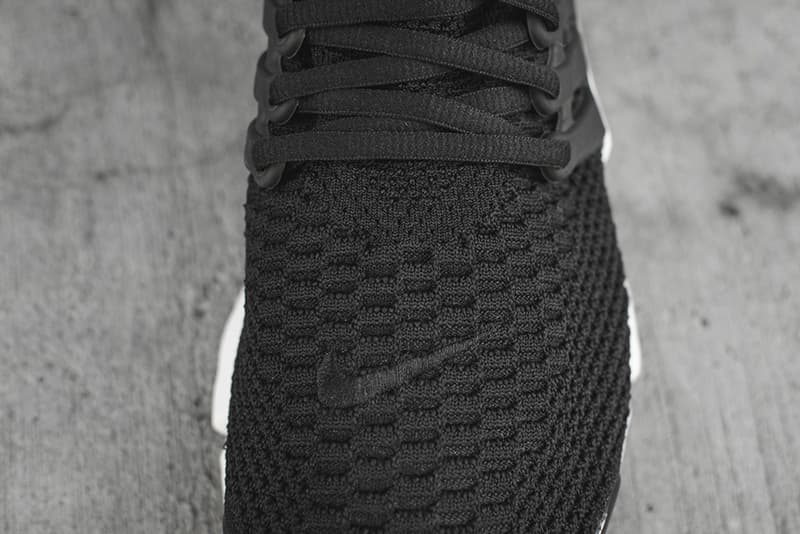 Nike Air Presto Mid Flyknit 黑白配色實物細節圖流出