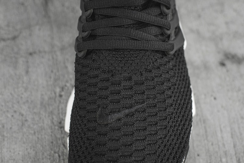 Nike Air Presto Mid Flyknit 黑白配色實物細節圖流出