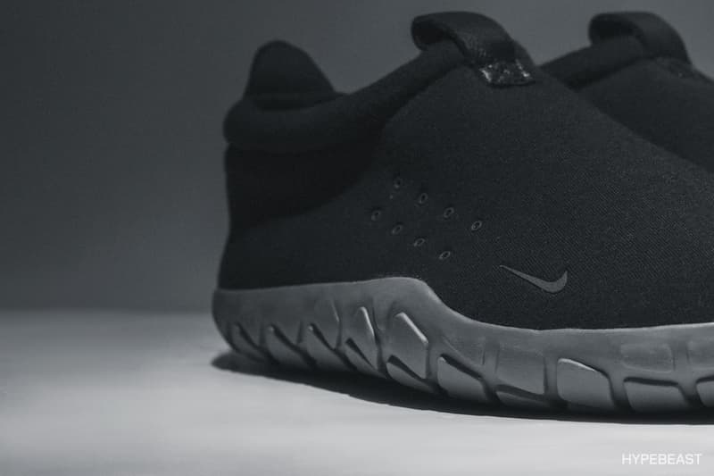 近賞 NikeLab Air Moc Tech Fleece 鞋款設計