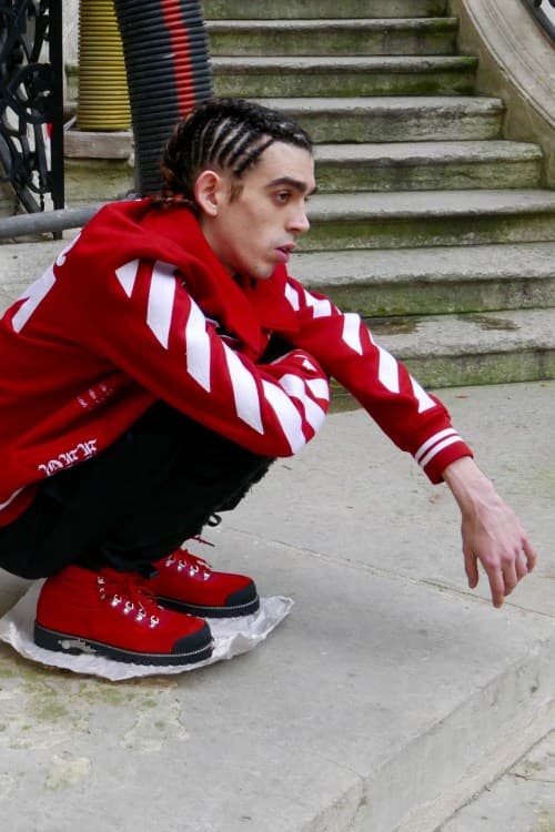 DJ CYBER 69 出鏡 OFF-WHITE 2016 秋冬造型系列