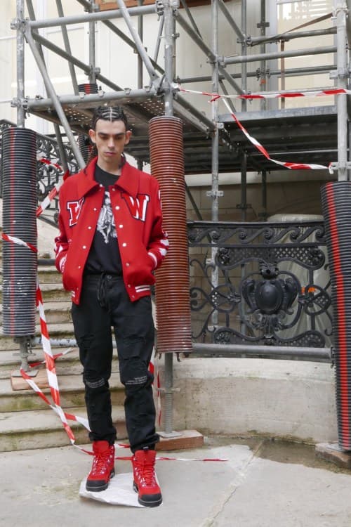 DJ CYBER 69 出鏡 OFF-WHITE 2016 秋冬造型系列