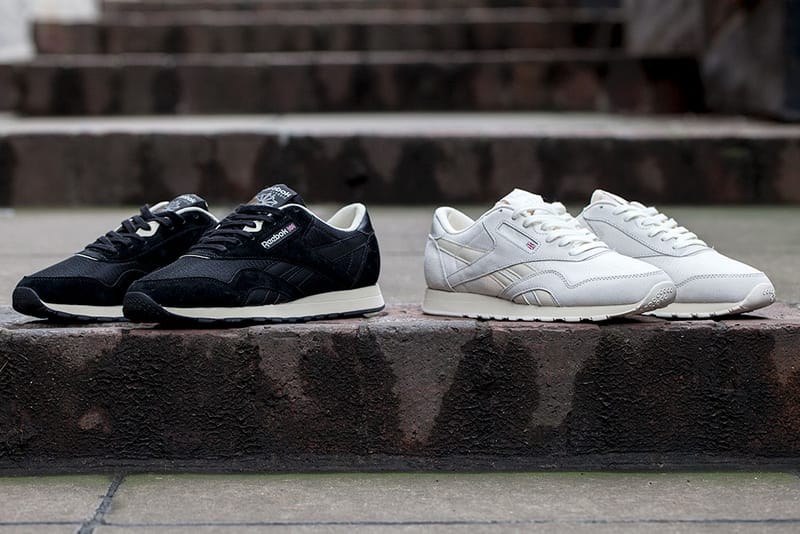 Reebok Classic Nylon Premium 黑白配色系列