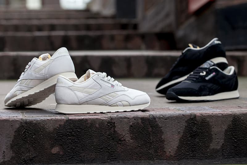 Reebok Classic Nylon Premium 黑白配色系列