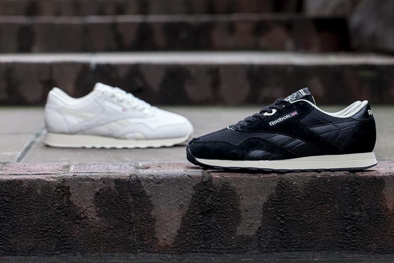 Reebok Classic Nylon Premium 黑白配色系列