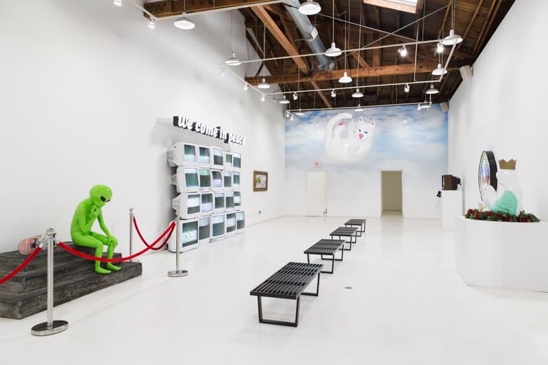 座立於 Supreme 專門店旁的 RIPNDIP 期間限定店