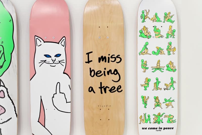 座立於 Supreme 專門店旁的 RIPNDIP 期間限定店