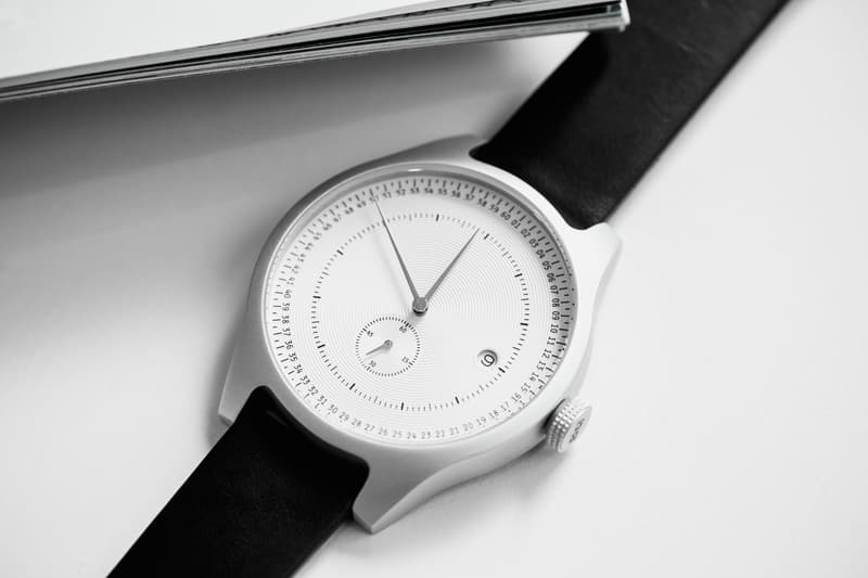 squarestreet sq31 aluminum watch silver white