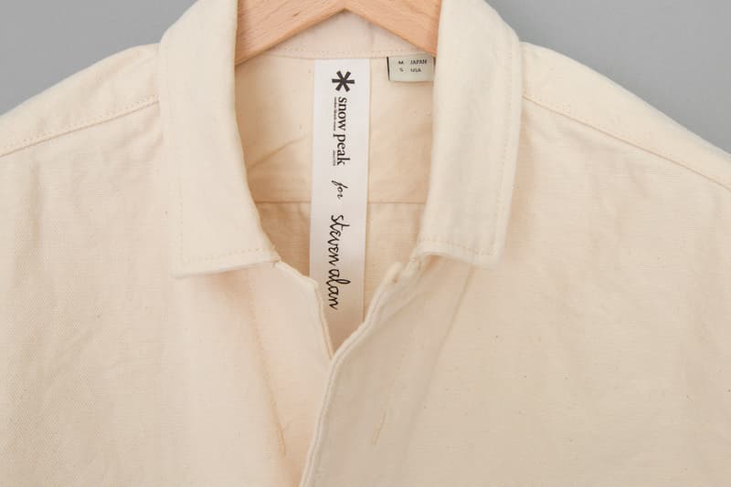 Steven Alan x snow peak 聯名系列登場