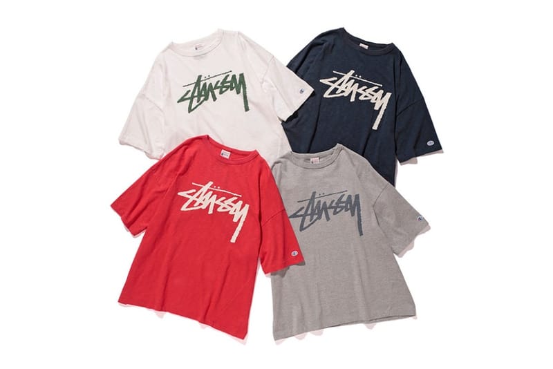 女生專屬！Stussy x Champion 2016 春夏 T-Shirt 系列