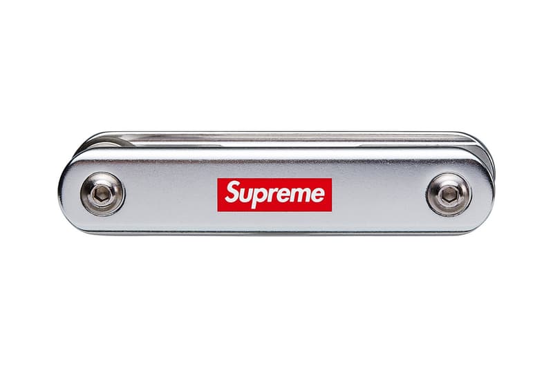 Supreme x Lezyne 聯名打氣筒 & 多用工具