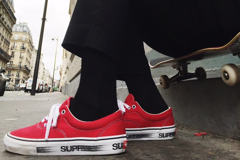 supreme x vans eramotion logo refund