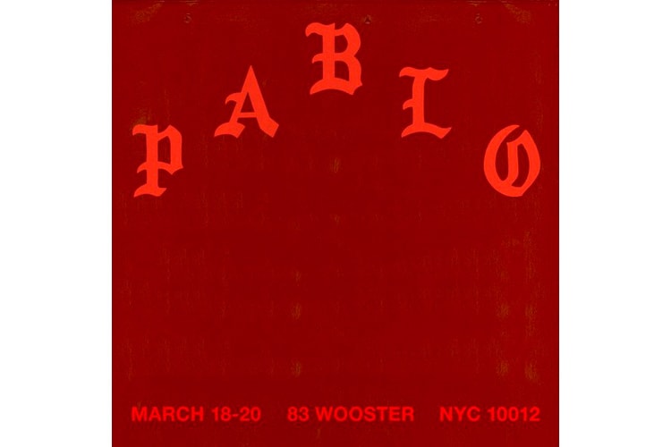 Kanye West 於紐約開設《The Life of Pablo》專輯主題 Pop-Up 期間限定店鋪