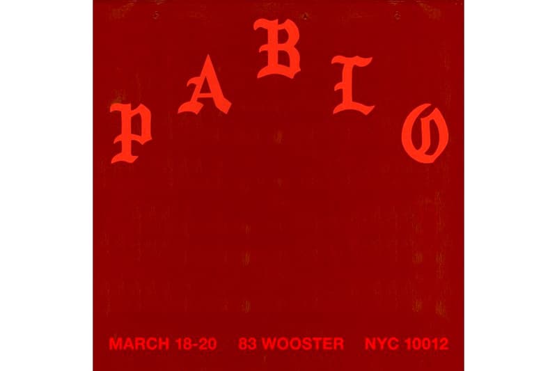 Kanye West 於紐約開設《The Life of Pablo》專輯主題 Pop-Up 期間限定店鋪
