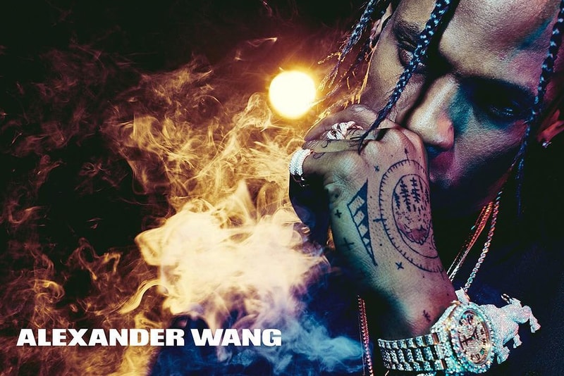 Travis Scott 率先釋出個人 Alexander Wang 2016 春夏宣傳造型片