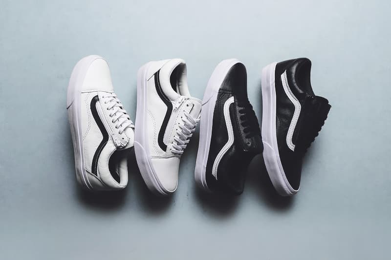 vans old skool leather zip pack