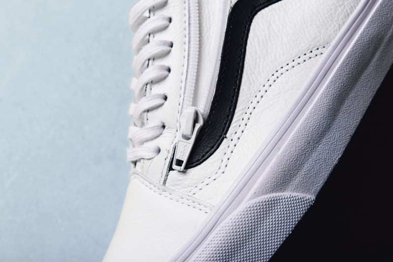vans old skool leather zip pack