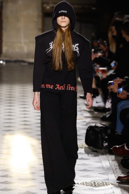 年度注目品牌－Vetements 釋出 2016 秋冬季度系列