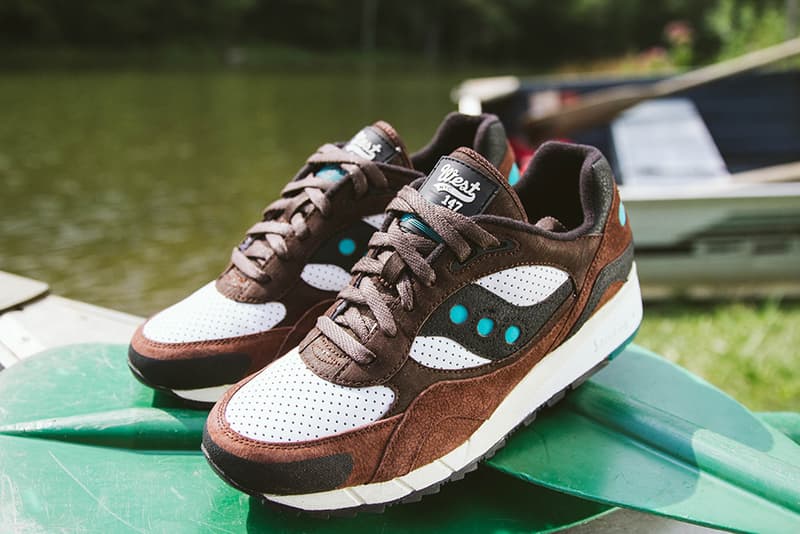 West NYC x Saucony Shadow 6000「Fresh Water」聯名鞋款