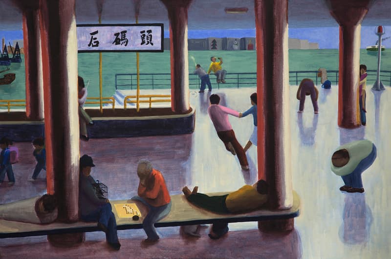 yeung hok tak exhibition at gallery by the harbour