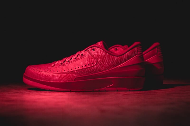 近賞 Air Jordan 2 Low 全新配色設計「Gym Red」