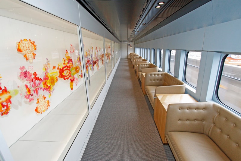 「世界最高速美術館」日本 Genbi Shinkansen 列車運行在即