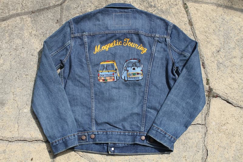 Levi's  Airstream Tailor Store 牛仔服改造示範