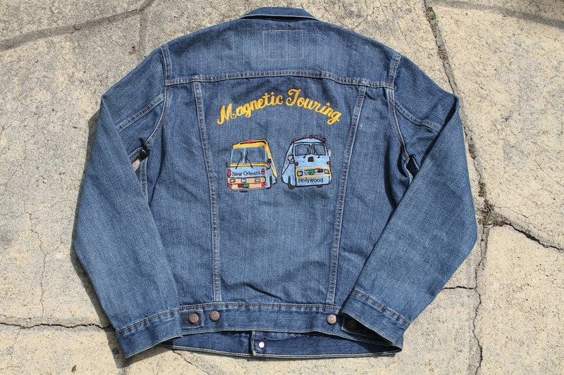 Levi's  Airstream Tailor Store 牛仔服改造示範
