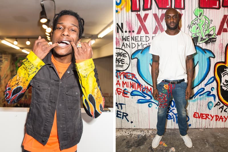 A$AP Rocky & A$AP Bari Launch VLONE Pop-Up in Downtown LA with an OFF-WHITE Collaboration