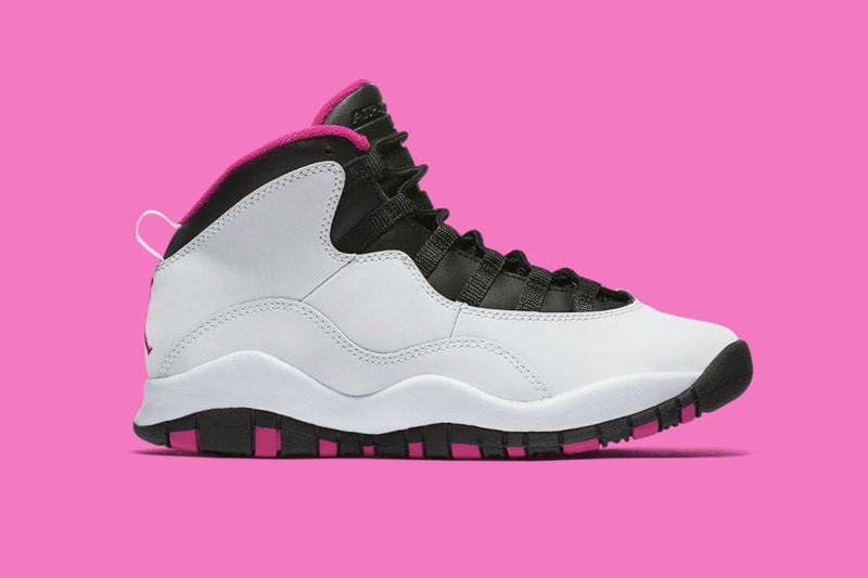 air jordan 10 retro vivid pink